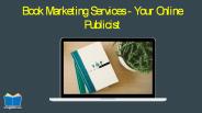 Book Marketing Services - Your Online Publicist