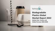 Biodegradable Plastics Market Growth Analysis through 2031