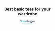 Best basic tees for your wardrobe