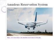 Amadeus Reservation system (8)