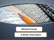 Michael Freund - A Writer And Author