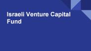 israeli venture capital fund