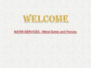 Professional Metal Fences in Tilbury
