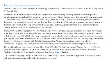 presentation player overlay
