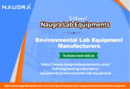 Environmental Lab Equipment Manufacturers