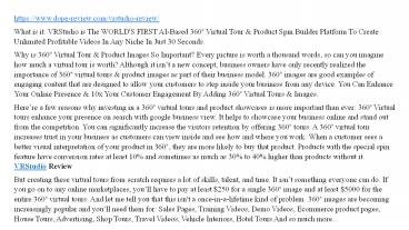 presentation player overlay