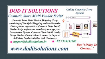 presentation player overlay