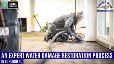 An Expert Water Damage Restoration Process in Concord NC