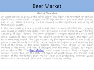 Beer Market Report