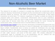 Non-Alcoholic Beer Market Research Report