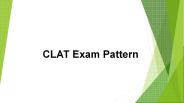 CLAT Exam pattern