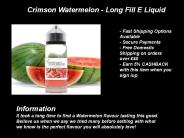 Crimson Watermelon - Long Fill E Liquid