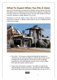 What To Expect When You File A Claim