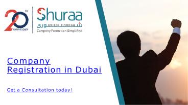 Company registration in Dubai | UAE
