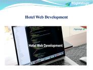 Hotel Web Development