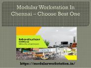 Office Modular Workstation in Chennai