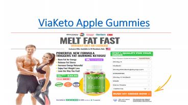 Benefits of ViaKeto BHB Apple Gummies