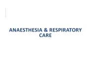 ANAESTHESIA & RESPIRATORY CARE | Mais India.