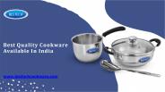 Best Quality Cookware Available In India
