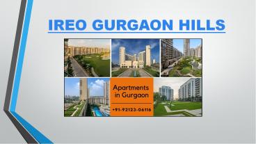 Ireo Gurgaon Hills