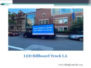 LED Billboard Truck LA