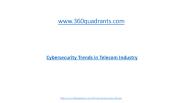 Cybersecurity Trends in Telecom Industry
