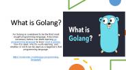 What is Golang?