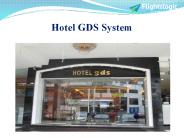 Hotel GDS System - FlightsLogic