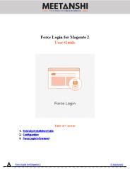 Magento 2 Force Login