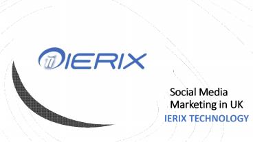 Social Media Marketing in UK