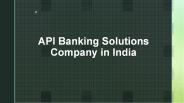 API Banking Solutions company in India - Fidypay
