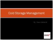 Cold Storage Management software- Omex Infotech