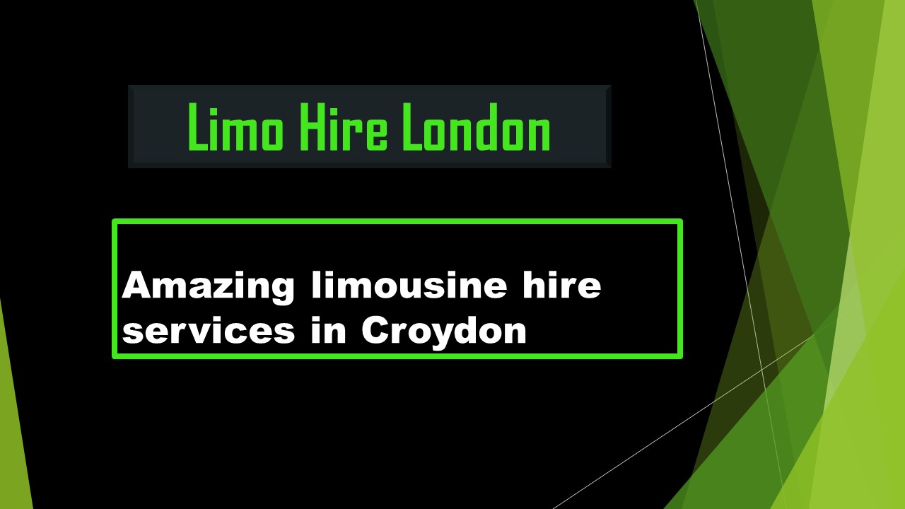 Perfect Limousine hire services in Enfield