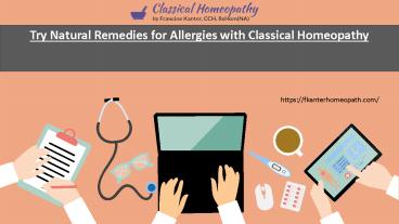 Try Natural Remedies for Allergies with Classical Homeopathy