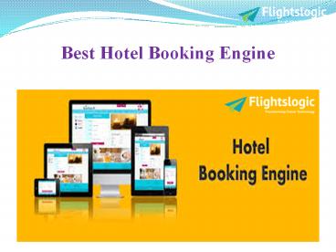Best Hotel Booking Engine