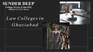 Top BALLB Colleges in Ghaziabad| LLB College in Delhi