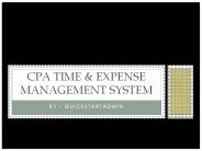 Top-Rated Time & Expense Tracker For CPAs – QuickstartAdmin