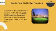 Sports Field Lights San Francisco