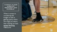 Is Epoxy Floor Scratch Resistant And Durable?