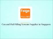 Can and Pail Filling Machines
