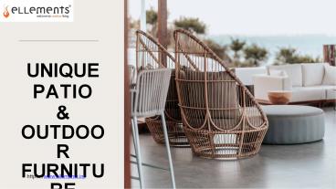 Choose durable and unique fabric for outdoor cushions