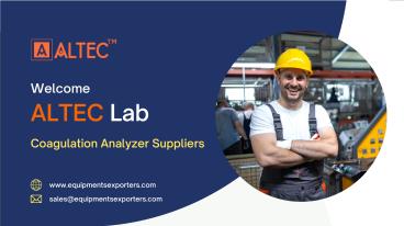 Coagulation Analyzer Suppliers