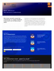 Best Blockchain Certification | Blockchain Certifications | CBCA