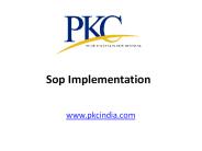 Sop Implementation Process