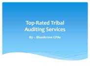 Top-Rated Tribal Auditing Services – BlueArrowCPAs