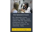 BSc Optometry Course