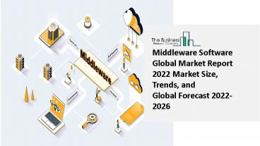 2022 Middleware Software Market Growth Analysis, Size, Share, Trends And Forecast To 2031