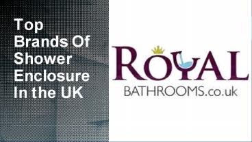 Top 5 Shower Enclosure Brands