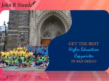Get The Best Higher Education Copywriter In San Diego (1)
