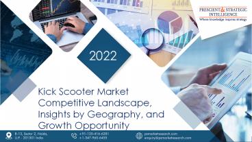 Kick Scooter Market Growth Demand, Opportunities & Forecast To 2030